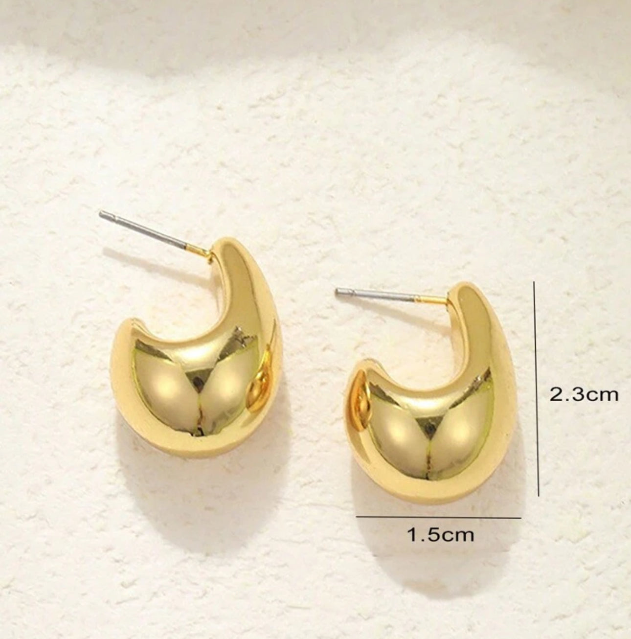 Drop Gold earrings