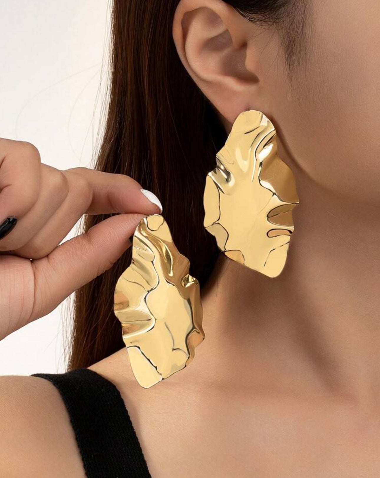 Leaves  shape earring